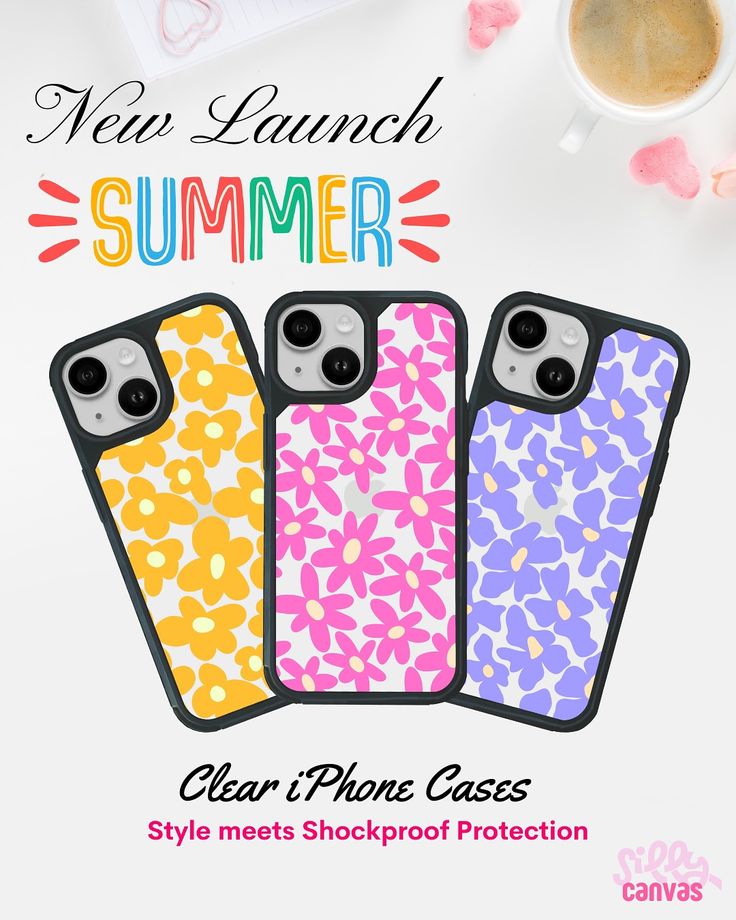 Flower Transparent Airskin Cover for iPhone