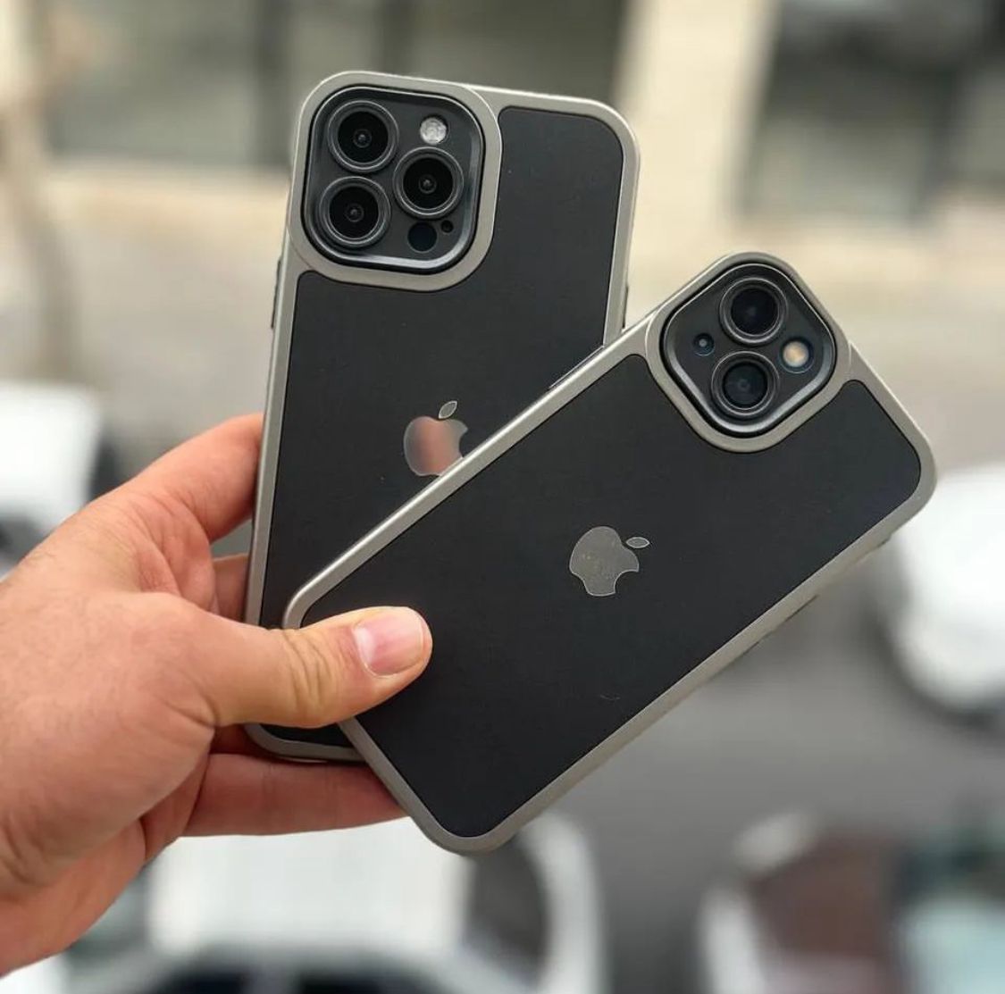 Matt Protective Silicon Case For Iphone