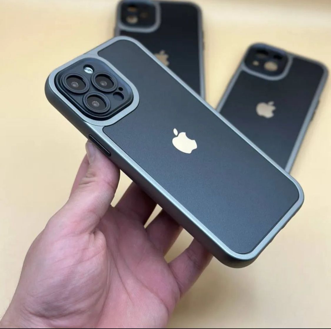 Matt Protective Silicon Case For Iphone