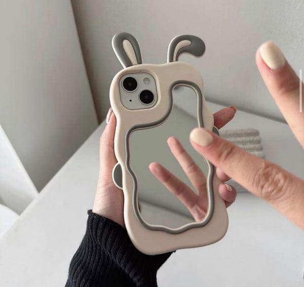 Rabbit Mirror Case