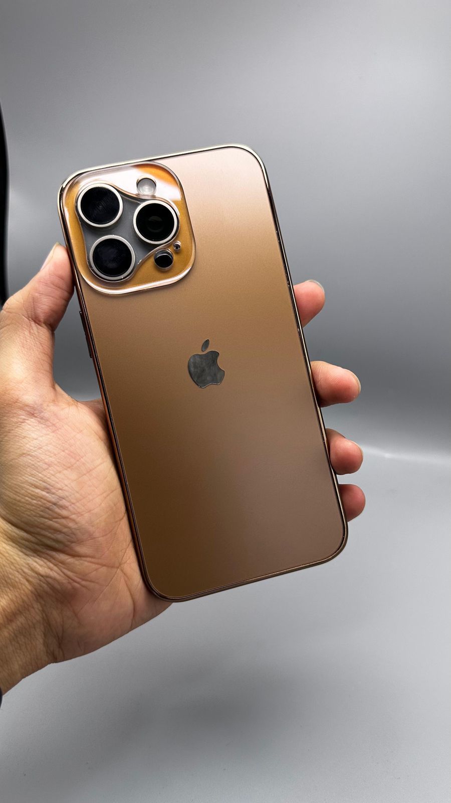 Nano Frosted Camera Cut Case with logo For iPhone Models