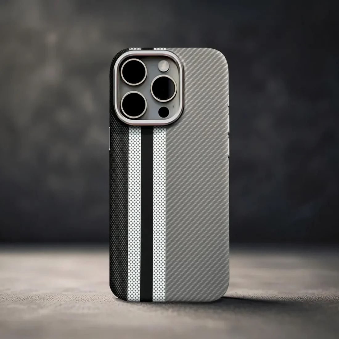 Carbon Fiber Parallel Case For iPhone