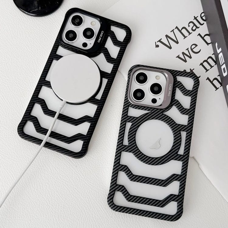 Compare Color Premium Carbon Fiber bracket case - MagSafe supported