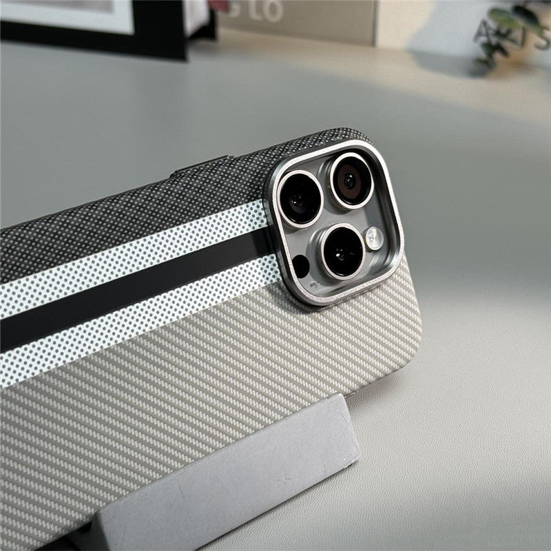Carbon Fiber Parallel Case For iPhone