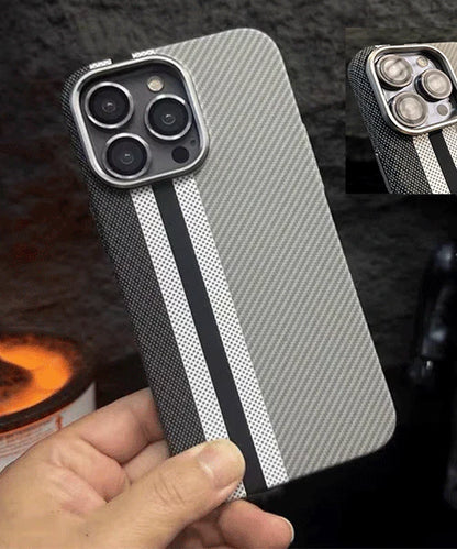 Carbon Fiber Parallel Case For iPhone