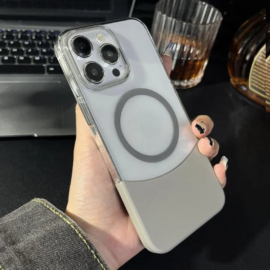 Clear MagSafe Two Piece Case For iPhone Models