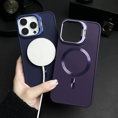 Case Club Magsafe Magnetic camera Bracket Case For iPhone