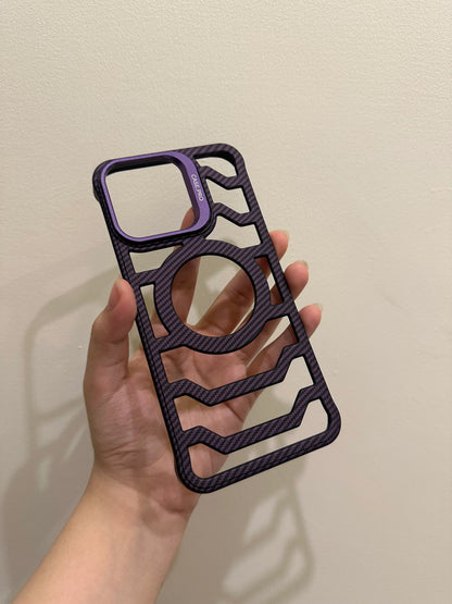 Compare Color Premium Carbon Fiber bracket case - MagSafe supported